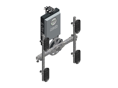 600 Kg Curved Bataryalı Vakumlu Cam Kaldırma Sistemi - 5