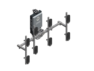 600 Kg Curved Bataryalı Vakumlu Cam Kaldırma Sistemi - 4
