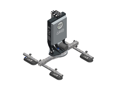 600 Kg Curved Bataryalı Vakumlu Cam Kaldırma Sistemi - 6