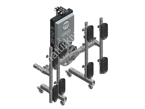 600 Kg Curved Battery-powered Vacuum Marble Ceramic Glass Lifting System