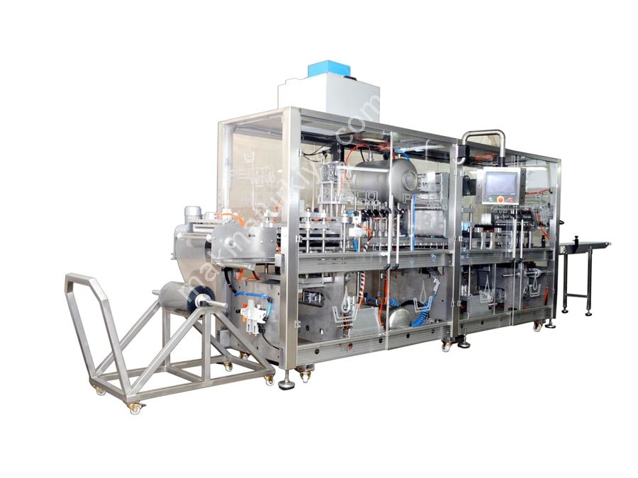 15.000-16.000 adet/saat 12'li Bardak Su Termoform Makinesi