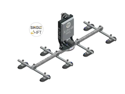 600 Kg Bataryalı Otomatik Vakumlu Panel Kaldırma Sistemi