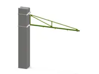 500 Kg (6 M) Kapasiteli Kolona Monte Pergel Vinç