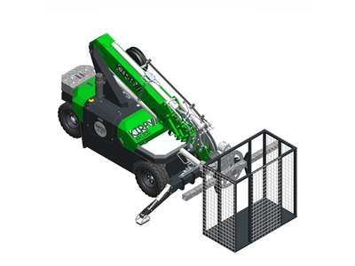 1200 kg schwerer batteriebetriebener Mehrzweck-Glasmontageroboter - 4
