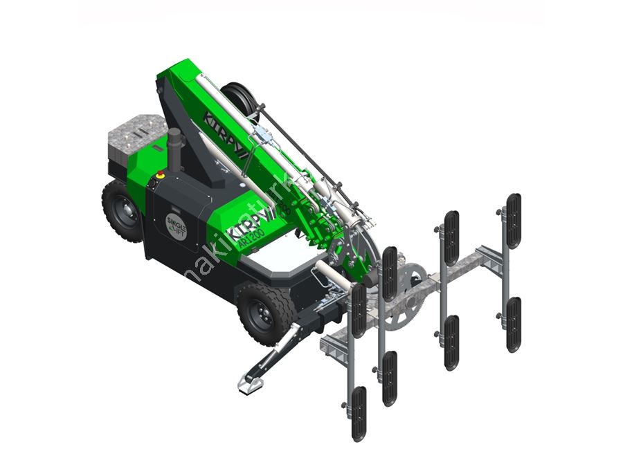 1200 kg schwerer batteriebetriebener Mehrzweck-Glasmontageroboter