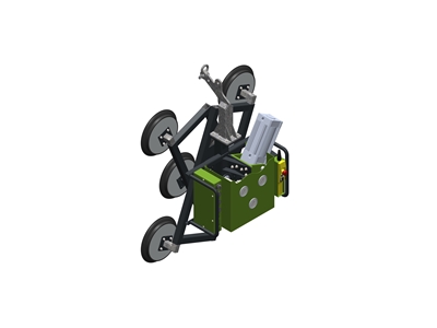 600 Kg Pnömatik Silindirli Vakumlu Mermer Seramik Cam Taşıma Vantuzu - 2