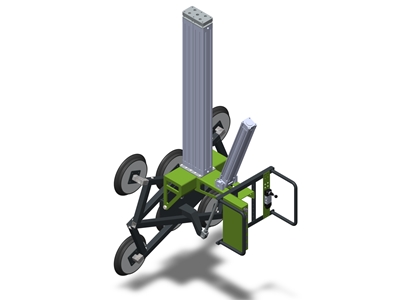 500 Kg Çok Milli Pnömatik Vakumlu Mermer Seramik Cam Taşıma Vantuzu - 1