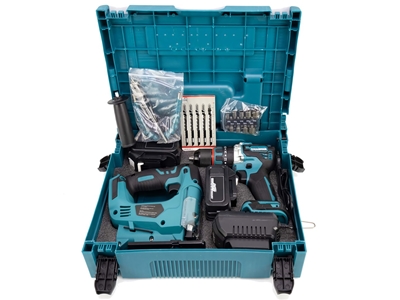 Akülü Kömürsüz Motor 2'li El Aleti Seti - 1