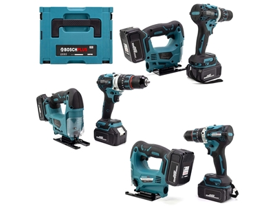 Akülü Kömürsüz Motor 2'li El Aleti Seti - 3