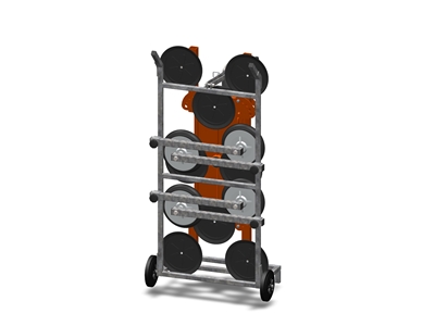 900 Kg Batteriebetriebenes Vakuum-Hebesystem für Marmor, Keramik und Glas - 2