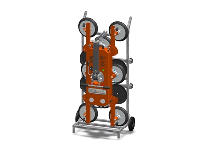 900 Kg Batteriebetriebenes Vakuum-Hebesystem für Marmor, Keramik und Glas - 3