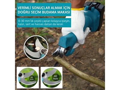 40 mm 88V 5P Cordless Brushless Branch Pruning Shears - 1