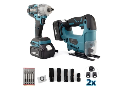 36V 5Ah Cordless Brushless 2-Piece Hand Tool Set - 2