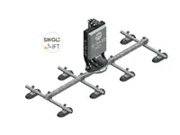 600 Kg Bataryalı Vakumlu Panel Taşıma ve Kaldırma Sistemi