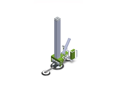 Système compact de levage par aspiration avec fonction de basculement et de rotation, capacité de charge verticale de 300 kg - 5