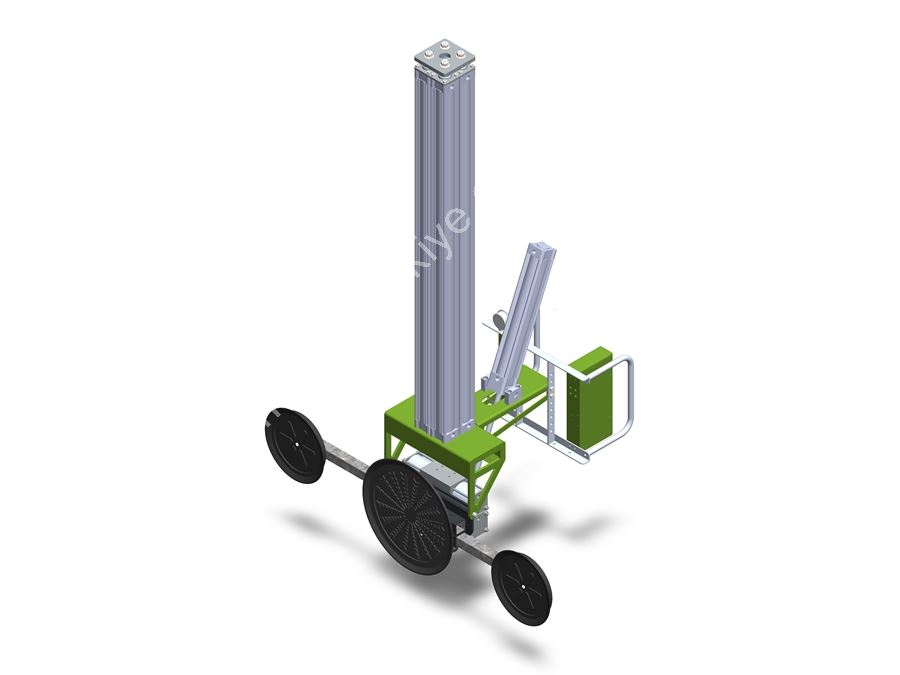 300 Kg Pneumatic Cylinder Vertical Transport Tilting and Rotating Vacuum Lifting System