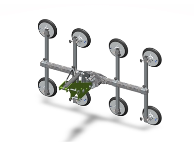 800 Kg Electric Multi-Functional Glass Installation Robot - 3