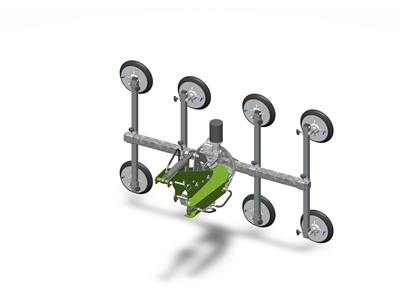800 Kg Electric Multi-Functional Glass Installation Robot - 4