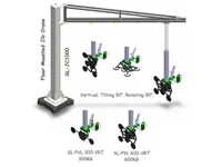 1000 Kg Kapasiteli Zemine Monte Pergel Vinç