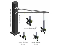 1000 Kg Kapasiteli Kolona Monte Pergel Vinç
