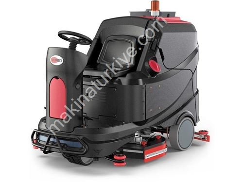 AS 1050 R 810 Mm Binicili Zemin Temizleme Ve Yıkama Makinası