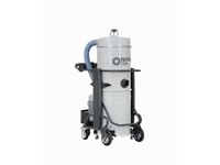3kW 100 Litre Trifaze Islak Kuru Endüstriyel Vakumlu Süpürge