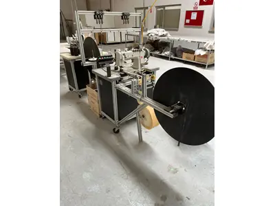 Otomatik Yatak Kulp Kesme ve Dikiş Makinası