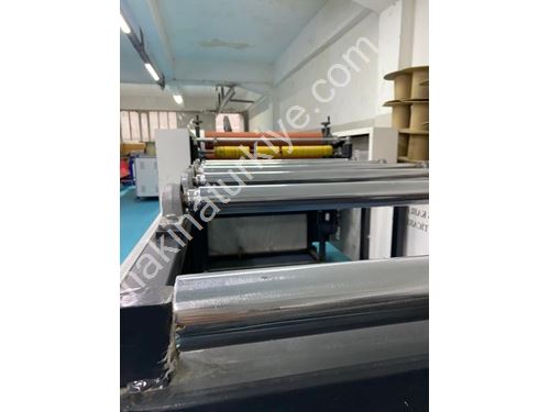 120 cm Kalender Çekici Ve Sarıcı Levha Şekillendirme Makina