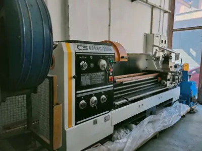 2 Meter 660 Diameter 2 Meter Lathe Machine