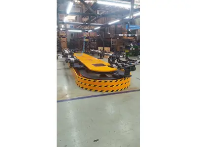 8 İstasyonlu Oto Koltuk Montaj Sistemi