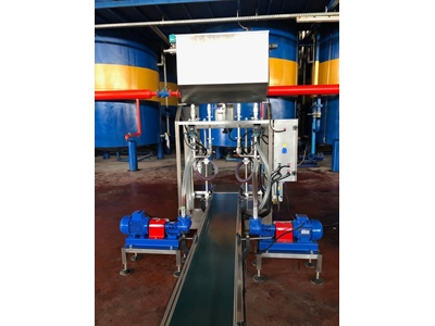 Machine de remplissage à deux cuves avec cellule de charge - 2
