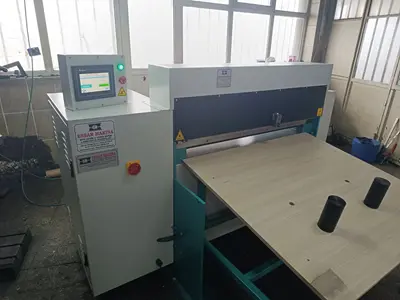 80 Cm Rulodan Kumaş Tela Kağıt Ebatlama Makinası