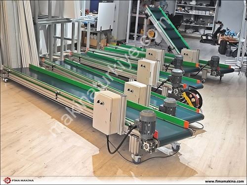Makina Altı Ürün Çıkarma Konveyör Sistemi