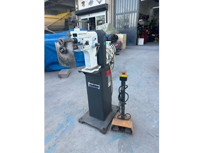 Motorbetriebene Umreifungsmaschine 1,2 mm Heißluft Gebraucht - 2