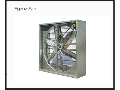 Endüstriyel Fan Hava Soğutma Aksiyel Fan - 7