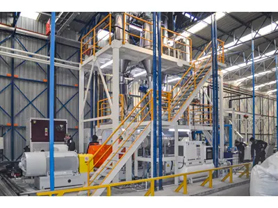 Tam Otomatik Compound Extruder Besleme Sistemi
