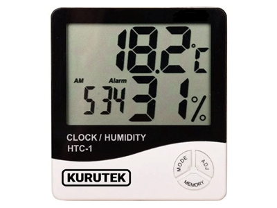 Portable Digital Humidity and Temperature Meter - 0