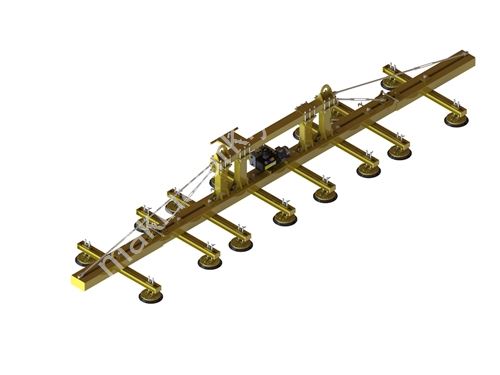 7 Ton Sac Levha Metal Plaka Vakumlu Kaldırma Ünitesi