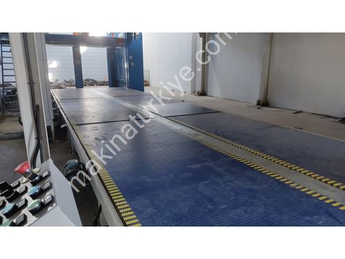 Oluklu Çıkışlı Pvc Bantlı Konveyör