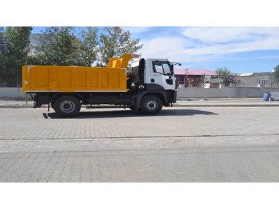 20 m³ Köşeli Tip Araç Üstü Damper - 9