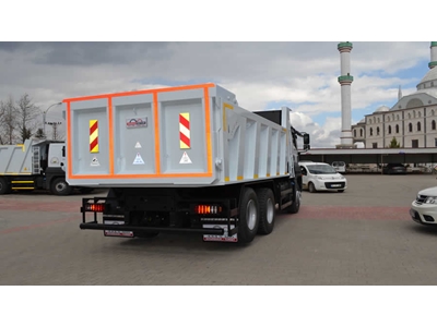 20 m³ Köşeli Tip Araç Üstü Damper - 7