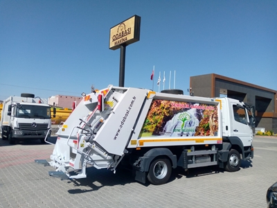 13+1,5 m³ Hidrolik Sıkıştırmalı Çöp Aracı - 3