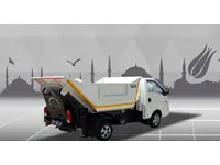 3 m³ Mini Damperli Çöp Aracı