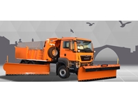 4-9 m³ Kar Küreme ve Tuz Serpme Aracı