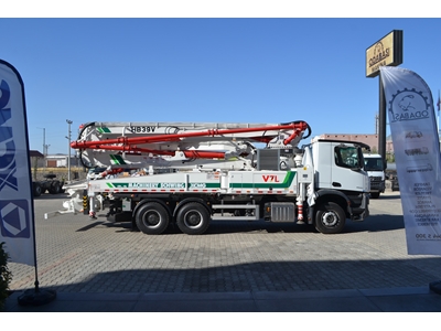 180 m³/H Kamyon Üstü Beton Pompası - 5