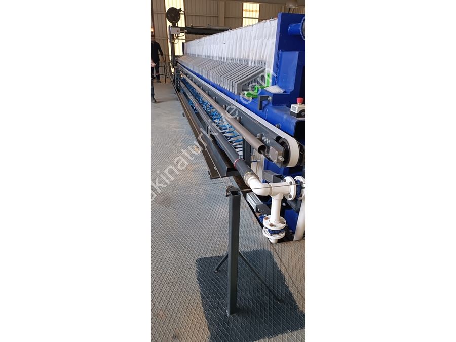 20 Plakalı 630x630 mm Endüstriyel Kimyasal Filtre Pres
