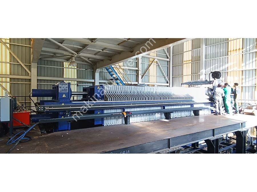 40 Platte 800x800 mm Industrielle Chemiefilterpresse
