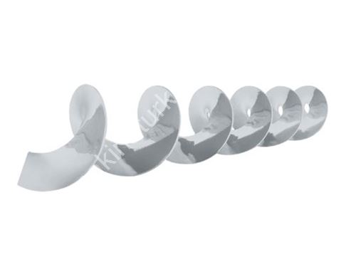 304 Paslanmaz 30 Mm Çap Çekme Yaprak Helezon