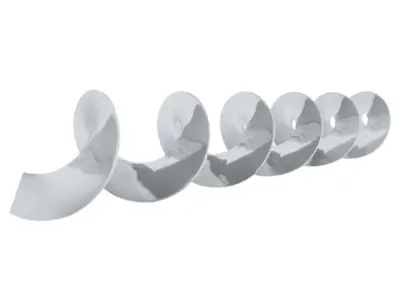 304 Paslanmaz 280 Mm Çap Çekme Yaprak Helezon