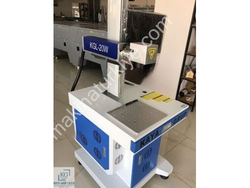 20 Watt Masalı Bilgisayarlı Fiber Lazer Markalama Makinesi